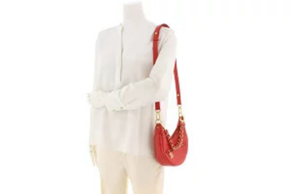 Louis Vuitton Bag Loop Red Nanogram Red